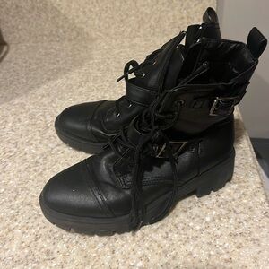 These boots were made for serious girls!  Size 1